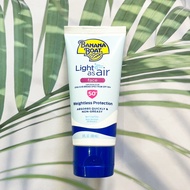 50% OFF Sale!! EXP:5/25 บานาน่า โบ๊ท โลชั่นกันแดด SPF 50+ บางเบา ไม่เหนียวเหนอะหนะ Light As Air Suns