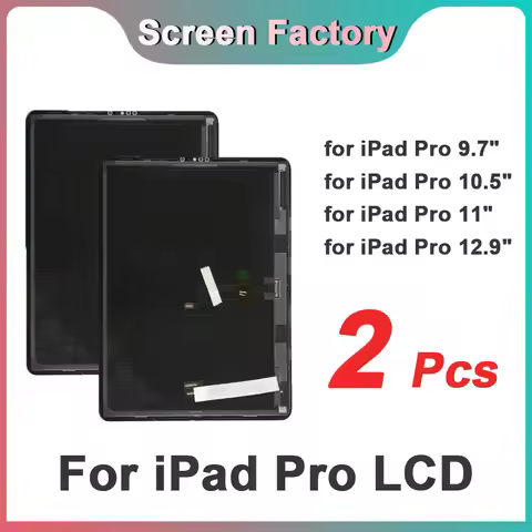 2 Pcs LCD for iPad Pro 12.9 2015 2017 2020 2022 Display Touch Screen Digitizer Assembly Replacement 