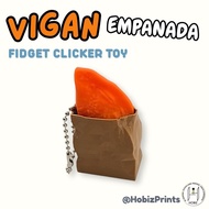 Vigan Empanada Fidget Clicker Toy Keychain