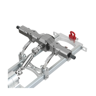 【Big-promotion】 6x6 Steel Leaf Spring Suspension Set Shock Absorber For Wpl B16 B36 Mn-77 Q60 Q63 Q6