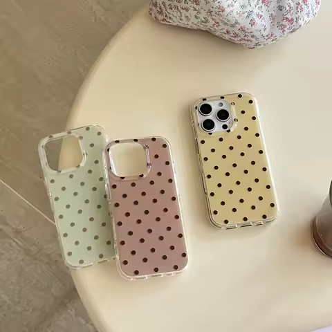 Polka Dots Feather Texture Phone Case for Huawei Honor 400 200 X6a X8b X7a X9a X7b X8a X9 X8 X7 X9c 