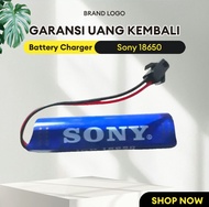 Baterai Mobil RC Type SONY Lithium 18650 Soket Hitam 6800mAh
