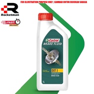 CASTROL BRAKE FLUID DOT3 (1LITRE) MINYAK BREK DOT3