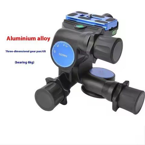 Benro GD3WH GD3WHCN three-dimensional gear PTZ alloy magnesium SLR photography tripod Panoramic head