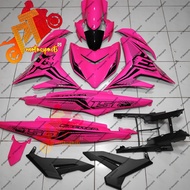 Yamaha Y15ZR Y15 Cover Set Fluorescent Pink Transparent Exciter Ex Thai Assorted-12 V1 V2