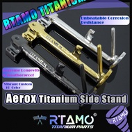 RTAMO Titanium Gr5 Aerox 155 Gr5 Titanium Side Stand