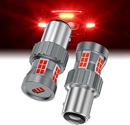 Teguangmei Upgrade 1157 LED Bulb Red 23W Bright Built in Resistor Canbus Error Free Anti Hyper Flash