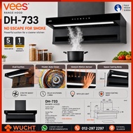 【WUCHT】VEES  DH-733 VEES KITCHEN HOOD & KITCHEN HOB MIX & MATCH Kitchen Appliance Cooker Hood + Hob 