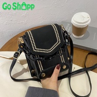 BAG Wanita Mini Imported Women's Fashion Sling Bag, Latest Trendy Model [SL56] - Black SCHOOL SMALL 