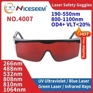 1064nm Infrared Laser Protective IPL Hair Removal 532nm Green 450nm Blue Protection Safety Glasses