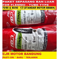 Paket SEPASANG Ban Motor Bebek FDR Flemmo 70/90 &amp; 80/90 ring 17 ban