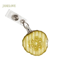 JLOVE Funny Nurse Badge Reel Kimchi Badge Reel with Retractable Clips Card Holder