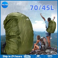 Backpack Rain Cover Waterproof 30L 80L For Hiking Camping Outdoor Travel Bag Protector Cover