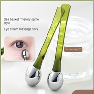 Stainless Steel Eye Massage Roller Stick Eye Cream Massage Stick Reduce Eye Bag Puffiness Wrinkle Da