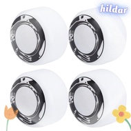 HILDAR 4Pcs/Set Skateboard Wheels, PU 78-85A Hardness Skateboard Replacement Wheels, Durable High El