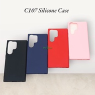 C107 Samsung S23 S23 S24 S24 PLUS ULTRA S23 FE Colorful Ultrathin Silicone Soft Case
