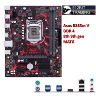 Asus b365m V Motherboard 8th 9th gen intel (used)