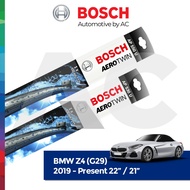 BOSCH AEROTWIN PLUS FLATBLADES WIPER SET FOR BMW Z4 [G29] 2019-PRESENT (22"/21")