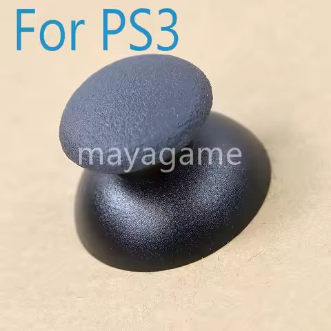 10pcs Thumbstick Analog 3D Joystick Cap Buttons for Playstation 3 for PS3 Controller Repair parts