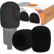 Mic Cover Foam Microphone Windscreen 2PCS Pop Filter for AT2020, AT2020USB+, AT2020USBi, AT2035, AT2