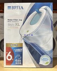 美兒小舖COSTCO好市多代購～BRITA Style 艾利馬3.6公升純淨濾水壺(附6入濾芯)