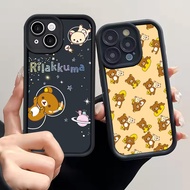 H-57 Cute Rilakkuma Casing for Xiaomi Redmi Note 8 10C 11 9C 14C 13C 7 Pro