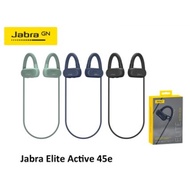 Jabra Elite Active 45e - Wireless Sports Earbuds, Built-in Wireless Bluetooth Earbuds