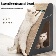 Cat scratcher Triangular cat scratcher Multifunctional cat scratcher Vertical cat scratcher Wear-Res