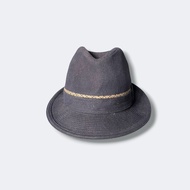 VINTAGE BORSALINO ITALY HATS Felt Hat Italian Mafia Style Size 57cm
