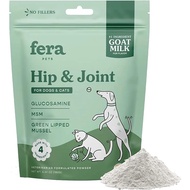 Fera Pet Organics Hip &amp; Joint Goat Milk Topper 180g - Glucosamine. MSM. Green Lipped Mussel - FOR CATS AND DOGS