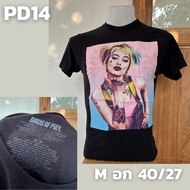 ชุดดำล้วน เสื้อยืดวินเทจ เปิดกระสอบ เสื้อวง เสื้อกาตูน S M L XL 2XL