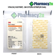 1 PACK 3M STERI-STRIP R1546 1/4" x 4" (6MMX10MM) PACK OF 10 PIECES