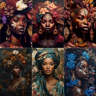 DROFE / Paint By Numbers / Queen / Digital Oil Painting by numbers / coloring pictures / DIY Paintin