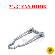 U HOOK / 2x4 U  HOOK / 2x4 U FAN HOOK / HOOK KIPAS