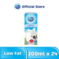 [Bundle of 24] Dutch Lady UHT Milk Low Fat (200ml ) [Exp 07 Feb 2026 &/ Later]