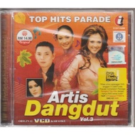 VCD ARTIS DANGDUT VOL 3 : TOP HITS PARADE [ ORIGINAL VCD KARAOKE ]
