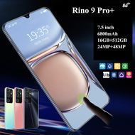 (ขายดี)โทรศัพท์มือถือ OPPQ Rino9 Pro 5G Phantoms โทรศัพท์ 7.5“ HD+ รองรับแอปธนาคาร ไลน์ ยูทูปและแอปอื่นๆ Smartphone 4G/5G แรม16GB รอม512GB โทรศัพท์ถูกๆ Android 12.0 Mobile phone โทรศัพท์สเปคสูงราคาถูก มีประกัน มีบริการเก็บเงินปลายทาง