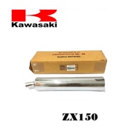 KAWASAKI ZX150 KIPS KR150 KR150RR RR MUFFLER SILENCER BOX EXHAUST PIPE EKZOS PIPE 100% ORIGINAL KAWA