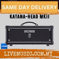 BOSS KATANA HEAD MKII - 100/50/0.5 Watt Guitar Amplifier Head, Power Cord included (Katana-Head/KTN-Head)