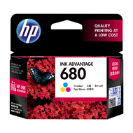 HP ตลับหมึกอิงค์เจ็ท Tri-color รุ่น 680/CO 3 สี