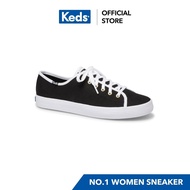 KEDS WF63492 KICKEDSTART SINCE 1916 BLACK Women's Lace-up Sneakers Black good