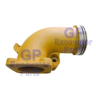 114144-2571 / UH083 / 6BD1 HYDRAULIC EXCAVATOR ENGINE TURBO ELBOW