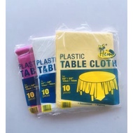 Shell Out Seafood Disposable Plastic Table Cloth 60x60