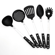 Non-Stick Pan Cooking Spatula Spoon Set Nylon Kitchenware 5-Piece Set First-Hand Source W9Z6