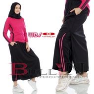 rok celana olahraga wanita muslimah / celana rok olahraga wanita - pink l