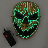 **觀塘現貨** 萬聖節 發光面具 出口高質 3D立體發光面具 發光面具 LED Kwun tong Halloween mask #Cosplay #Party #MSL027