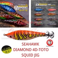 SEAHAWK DIAMOND 4D-TOTO SINKING SQUID JIG FISHING LURE