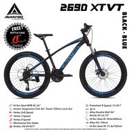 Sepeda Gunung Aviator AT 2690XT VT MTB 26inch 8Speed