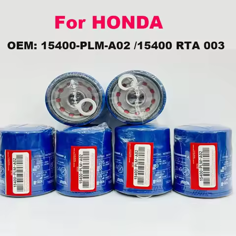 For HONDA Accord Civic CRV ILX GENUINE OEM Oil Filter w/Washers 15400-PLM-A02 NEW SEALED