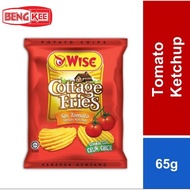 Beng kee Wise cottage fries potato chips tomato 65Gm